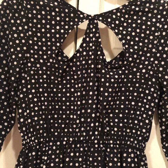 BeBop sz Small Polka Dot Dress w/ pocket - Picture 5 of 7